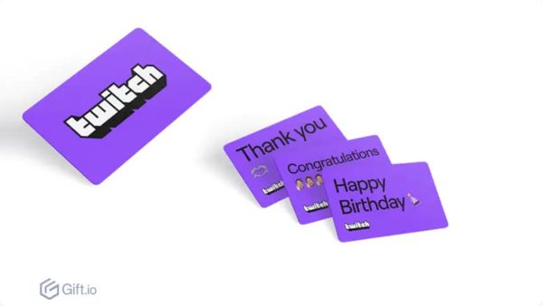 Twitch gift card - Gift